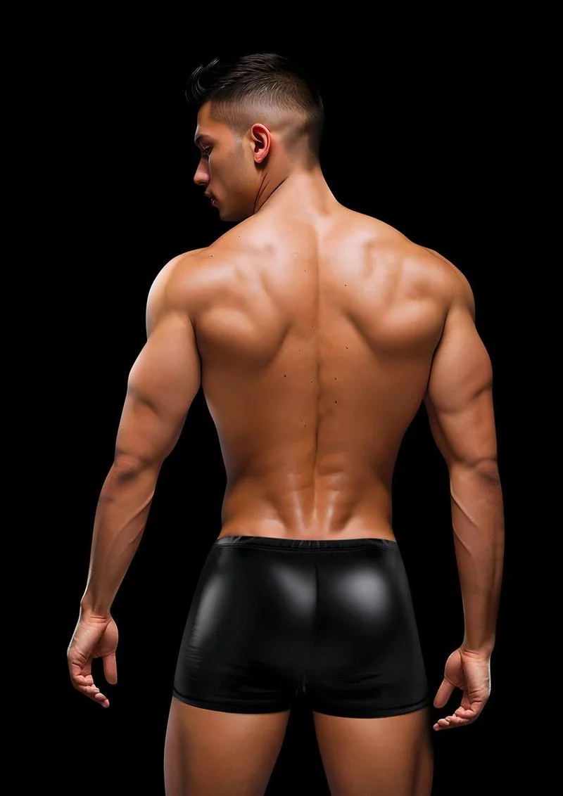 Snap Down Boxer Brief Black - Image 2