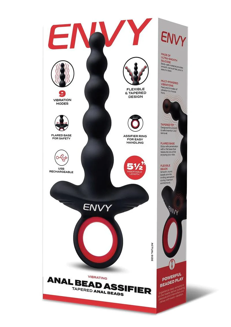 Assifier | Vibrating Tapered Anal Beads
