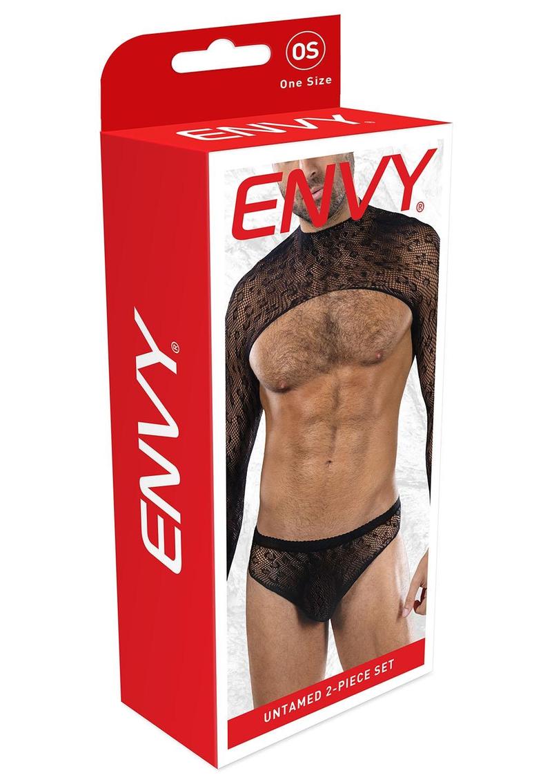 Untamed 2 Piece Set-Black-Os - Image 3